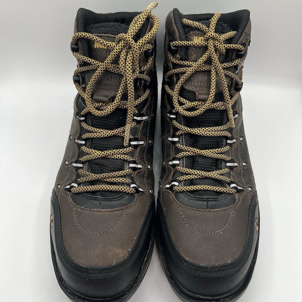 Wolverine Waterproof Work Boots Men’s 9.5 EW Wide Leather Steel Toe Composite